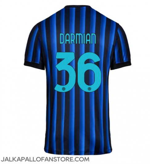 Inter Milan Matteo Darmian #36 Kotipaita 2025-26 Lyhythihainen Inter Milan Matteo Darmian #36 Kotipaita 2025-26 Lyhythihainen